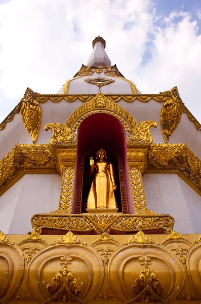 Pagode in de tempel van thailand — Stockfoto