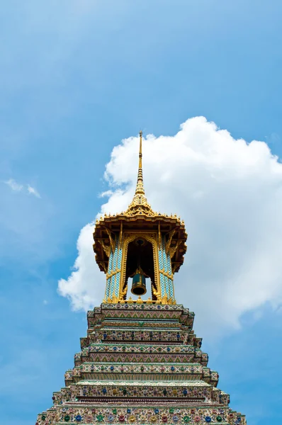 Wat Phra Kaew, Świątynia Szmaragdowej Buddy, Bangkok, Tajlandia — Zdjęcie stockowe