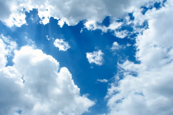 Blå himmel bakgrund — Stockfoto