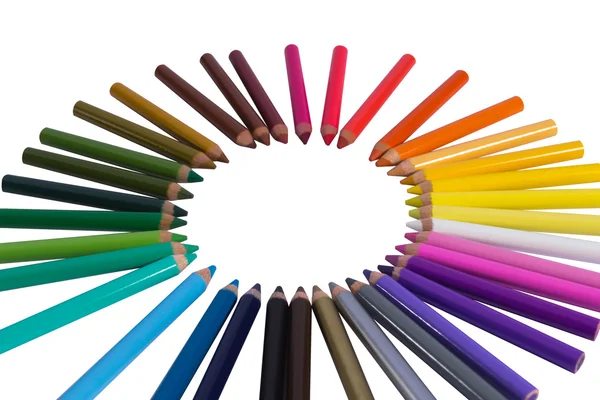 Colouring crayon pencils — Stock Photo, Image