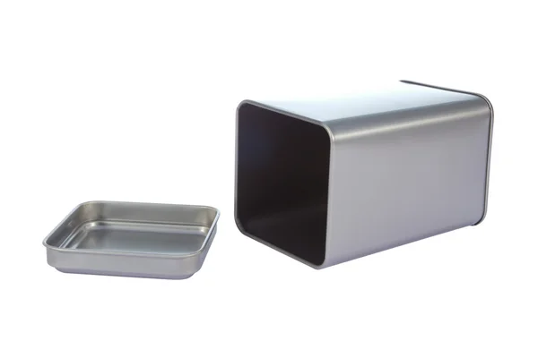 An aluminum Box — Stock Photo, Image