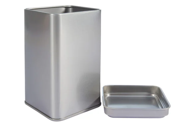 An aluminum Box — Stock Photo, Image