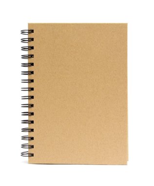 Geri dönüştürülmüş kağıt defter ön kapağı