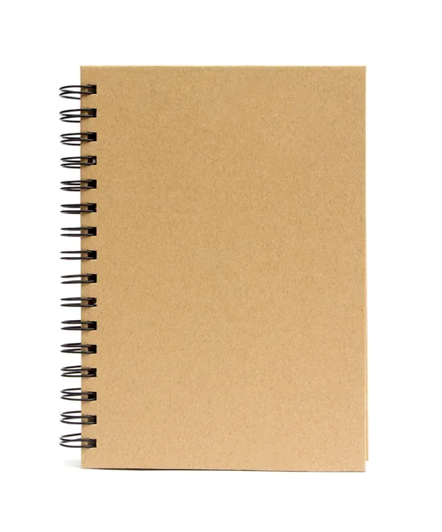 Geri dönüştürülmüş kağıt defter ön kapağı