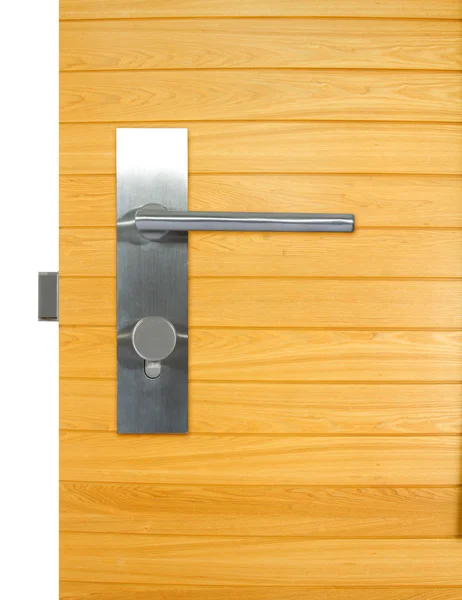 Aluminium door handle Stock Photo