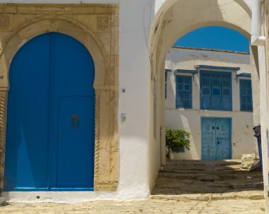 Şehir görünümünü sidi bou dedi