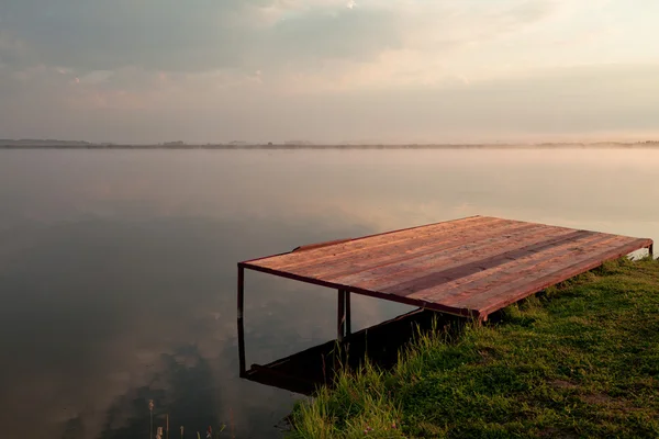 湖の素晴らしい景色 — ストック写真