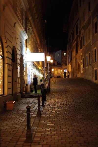 Vue nocturne de Vienne — Photo