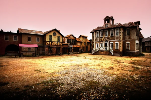 Ciudad fantasma — Foto de Stock