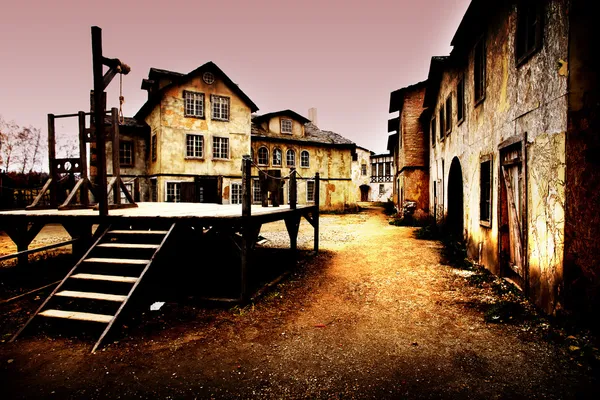 Geisterstadt — Stockfoto