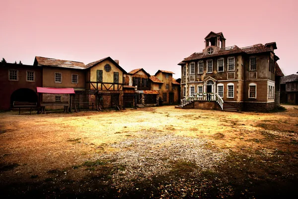 Geisterstadt Stockfoto