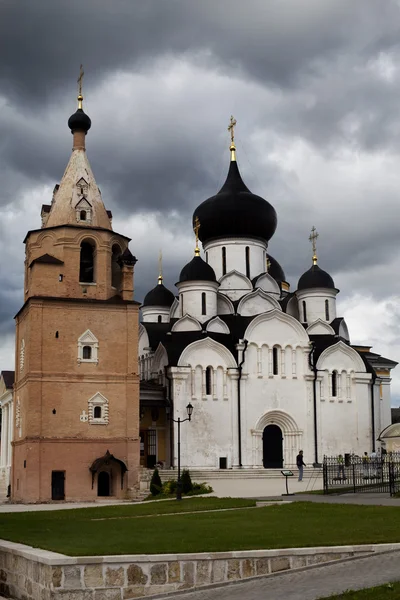 The Orthodox Church in Starica town, Russia — Stock Photo, Image