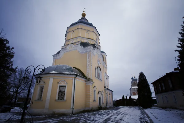 Vintage dark church — Stock Photo, Image