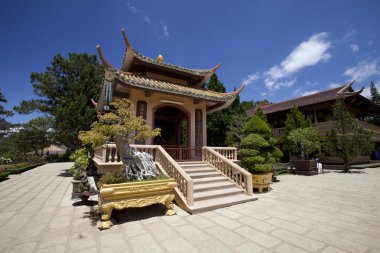 Budist manastır dalat Vietnam