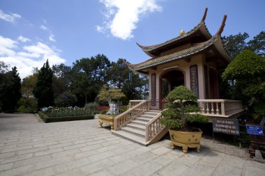Budist manastır dalat Vietnam