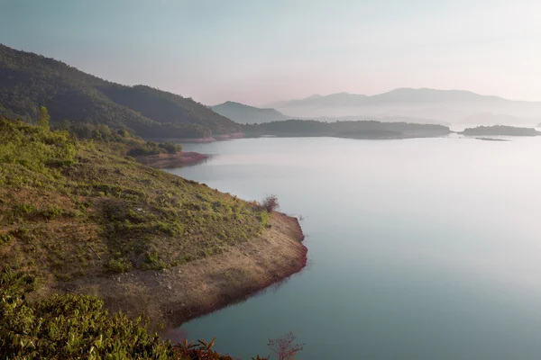 Vista de las montañas en Dalat Vietnam — Foto de Stock