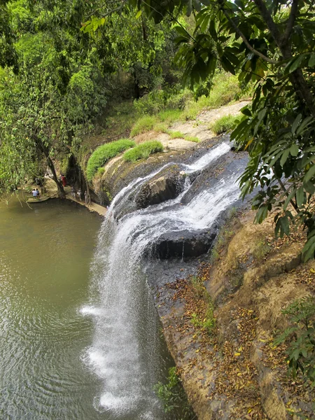 Waterfall in the jungle Vietnam — Stock Photo, Image