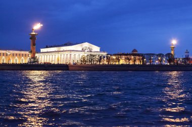 Saint petersburg gece görünümü