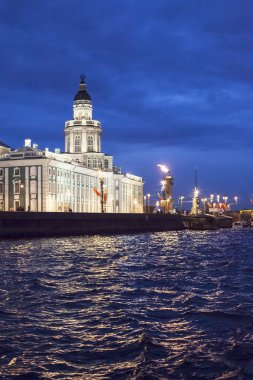 Saint petersburg gece görünümü