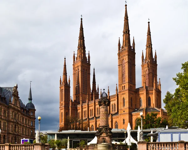 Marktkirche Wiesbaden — Foto Stock