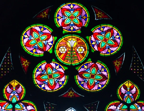Stained glass window Stock Picture