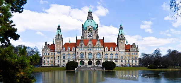 Hannover townhall — Stockfoto