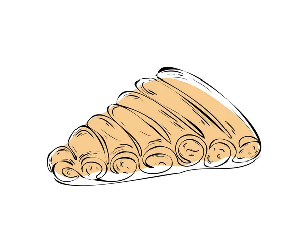 Turkse Borek Burek Schuim Lavash Traditionele Authentieke Turkse Keuken Doodle — Stockfoto