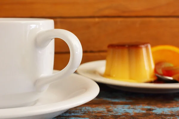 Gâteau au caramel - pudding — Photo