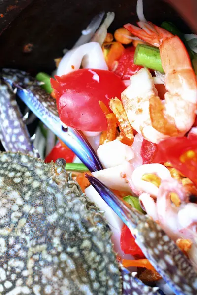 Papaya salatası — Stok fotoğraf