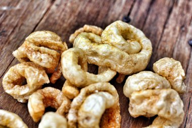 Kızarmış domuz deri Wood