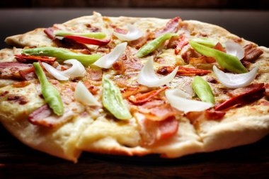 İtalyan pizzası.
