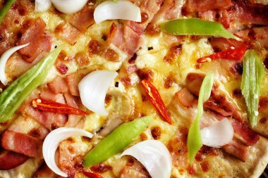 İtalyan pizzası.