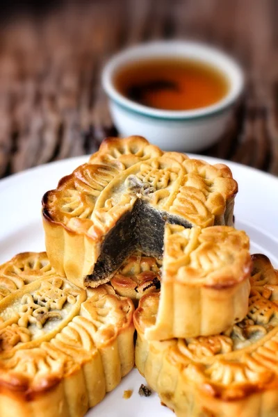 Festival moon pasta - Çin tatlısı — Stok fotoğraf