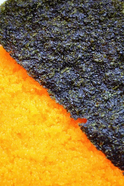 Kaviar av flygfisk. — Stockfoto