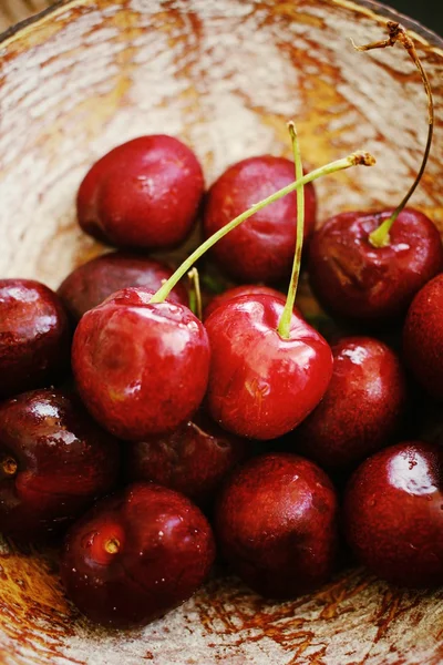 Cerezas frescas —  Fotos de Stock