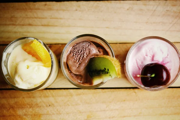 Ice cream mix — Stock Photo, Image