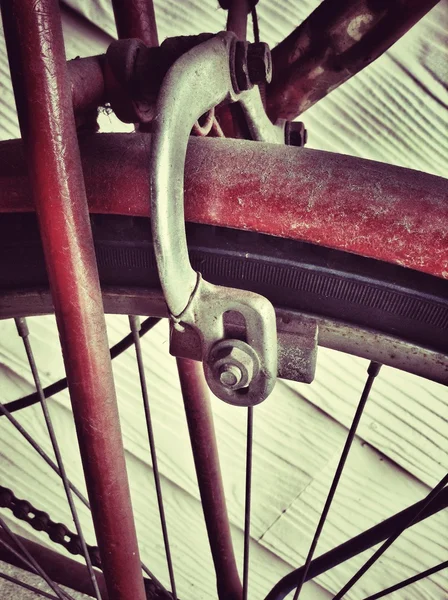 Freio de bicicleta . — Fotografia de Stock