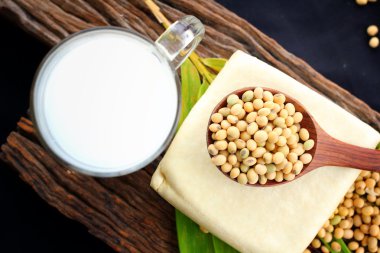 soya fasulyesi ve soya peyniri