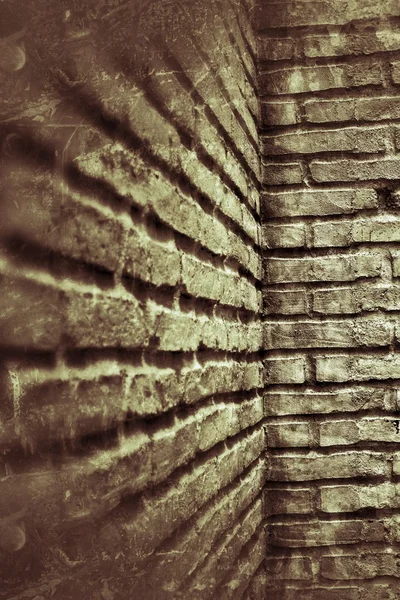 Mur z cegły. — Zdjęcie stockowe