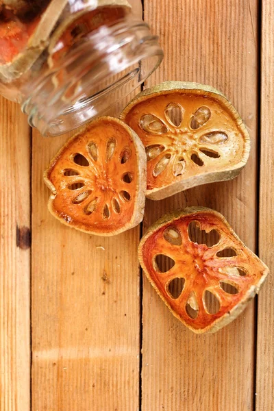 Slijmappel vruchten — Stockfoto