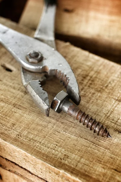 Adjustable wrench tool — Stock Photo, Image