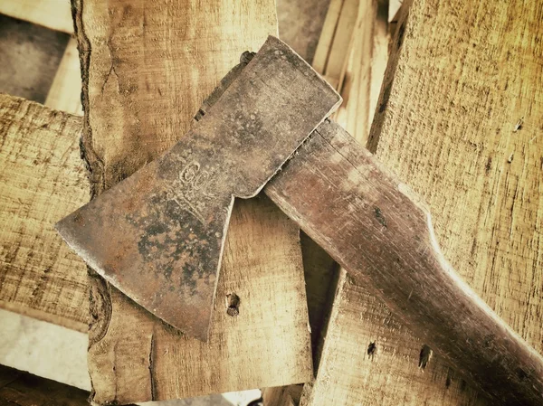 Old axe — Stock Photo, Image