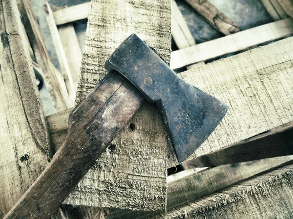 Velho machado — Fotografia de Stock