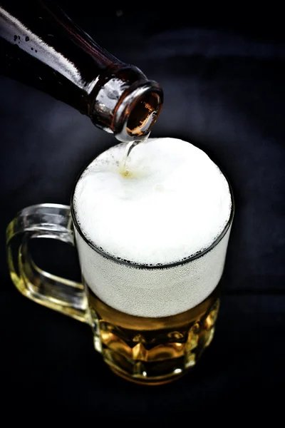 Caneca cerveja fresca — Fotografia de Stock