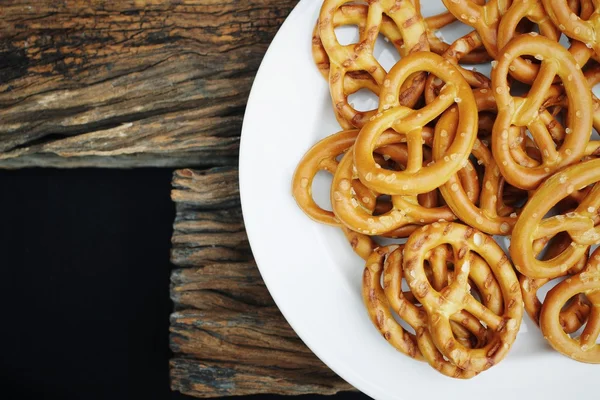 Biscoitos pretzels — Fotografia de Stock