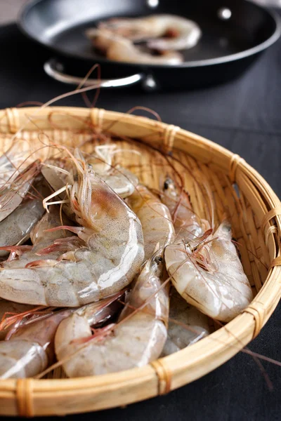 Verse shrim — Stockfoto