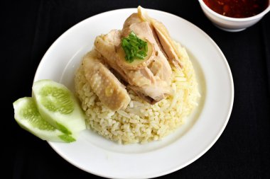 tavuk haşlanmış pirinç