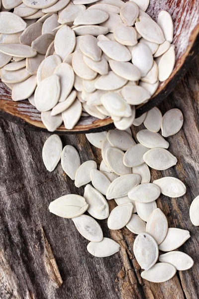 Pumpkin seeds. — Stock Photo, Image