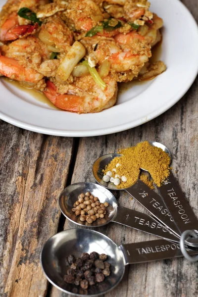Shrimp curry. — Stock Photo, Image