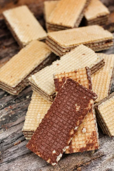 Delicioso chocolate wafer — Fotografia de Stock